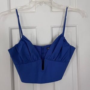 Zara Corset Crop Top